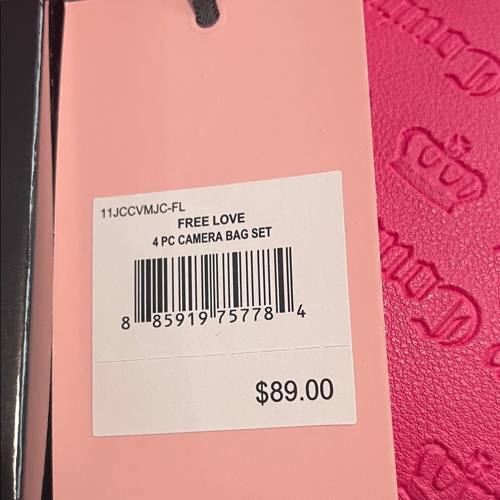 Juicy Couture Vibrant Pink Accessory Set - Picture 4 of 8